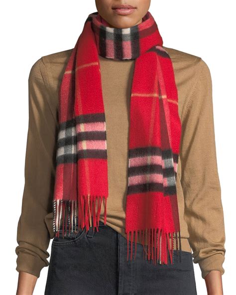 burberry cashmere classic plaid scarf|burberry cashmere check scarf price.